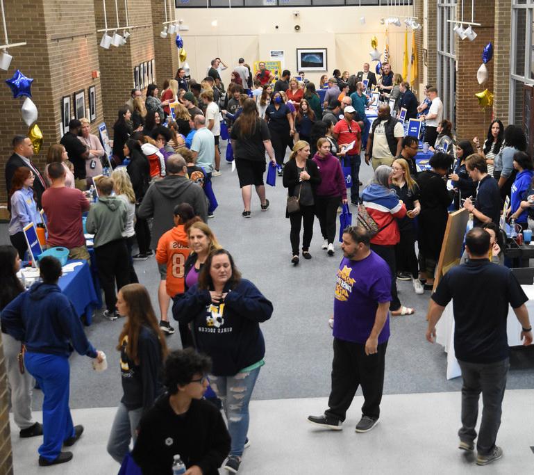 Open House crowd at the fall 2023 event